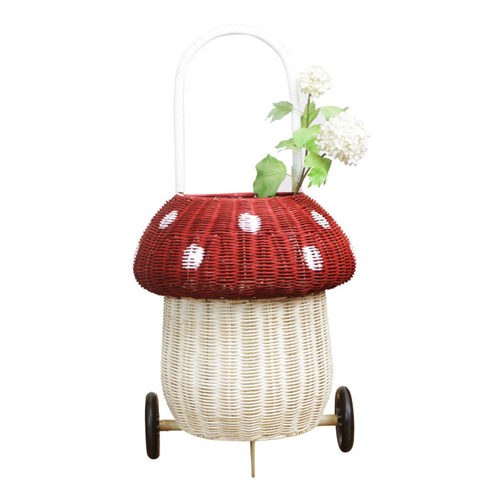 Decorative basket with wheels Kalsten