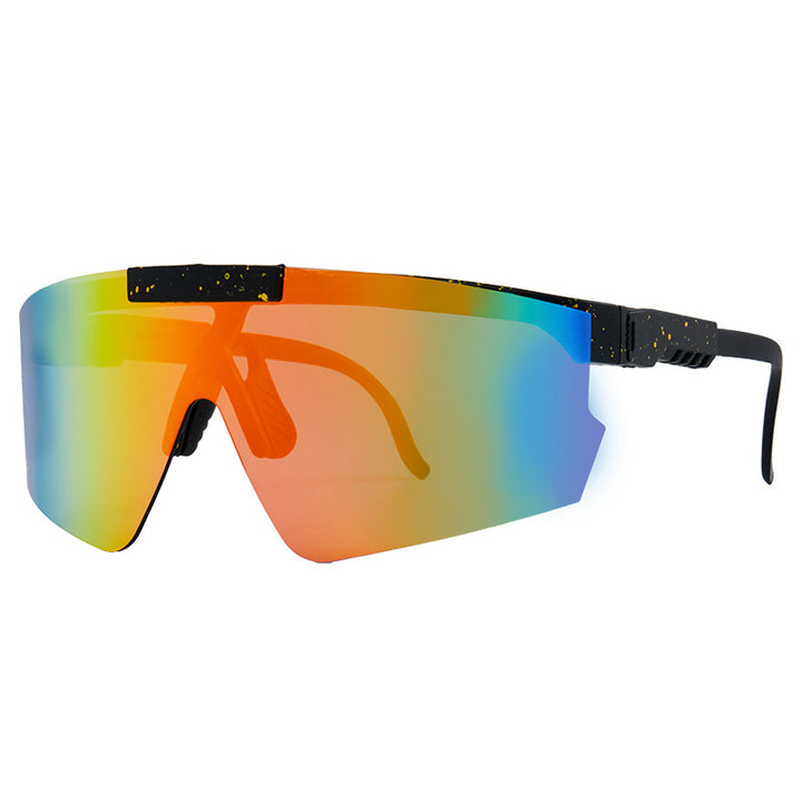 Women's sport sunglasses in modern design with large lenses Kalsten