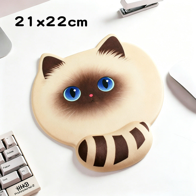 Cat-Themed Soft Mouse Pad