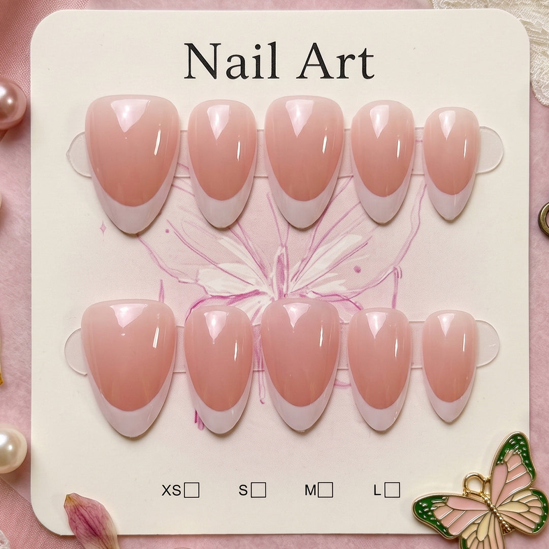Elegant Press-On Nail Art