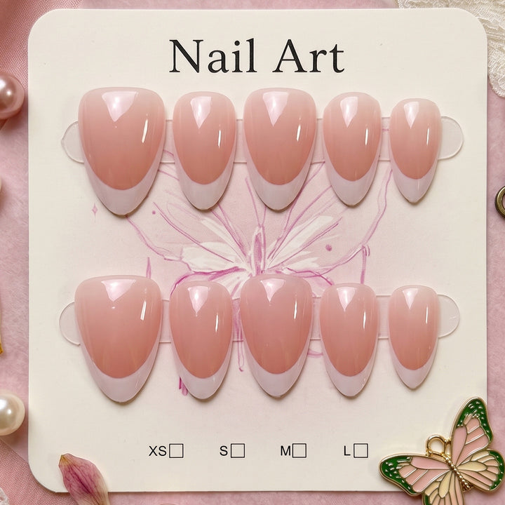 Elegant Press-On Nail Art