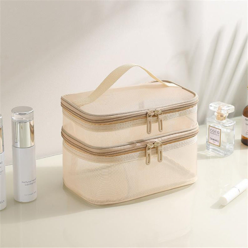 Stylish Double-Layer Cosmetic Organizer Kalsten