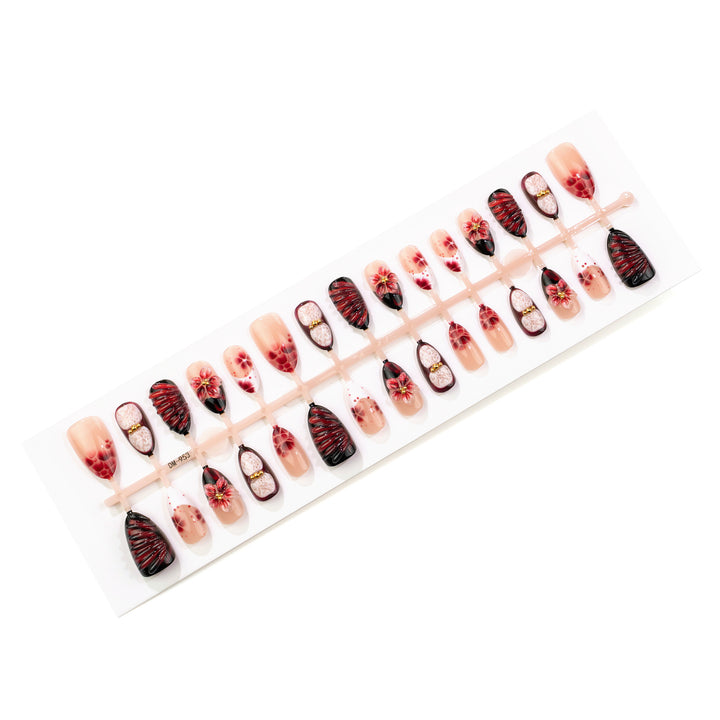 Artistic Floral Nail Art Set Kalsten