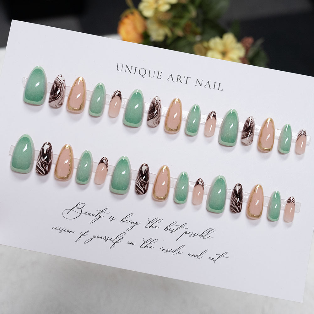 Artistic Long-Stiletto Nail Enhancements