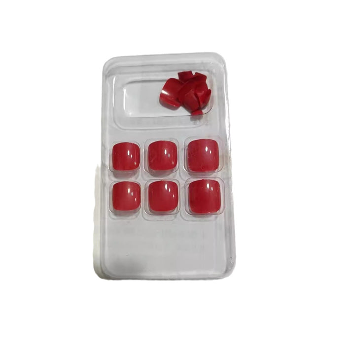 Premium Smooth Square Press-On Nail Set Kalsten