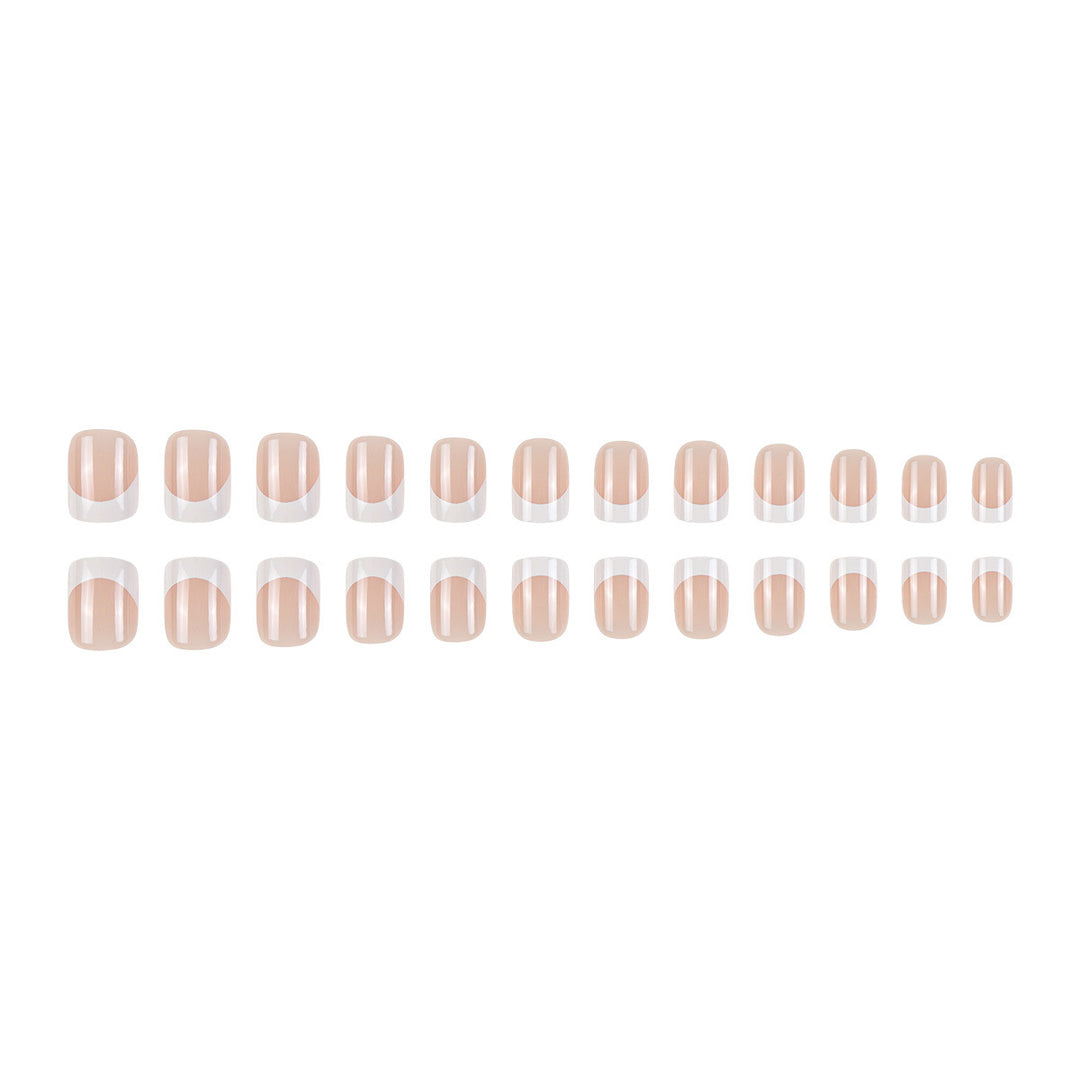 Classic French Tip Press-On Nails Kalsten 1789085963