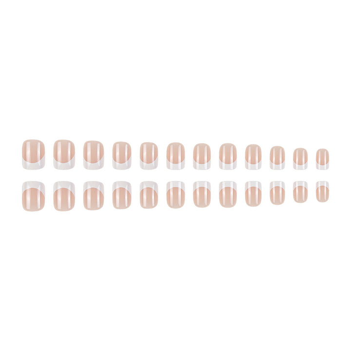 Classic French Tip Press-On Nails Kalsten 1789085963
