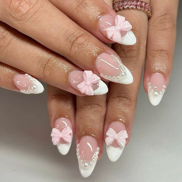 Decorative Stiletto Press-On Nails