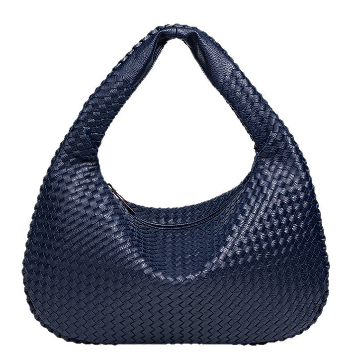 Woven Leather Shoulder Bag Kalsten