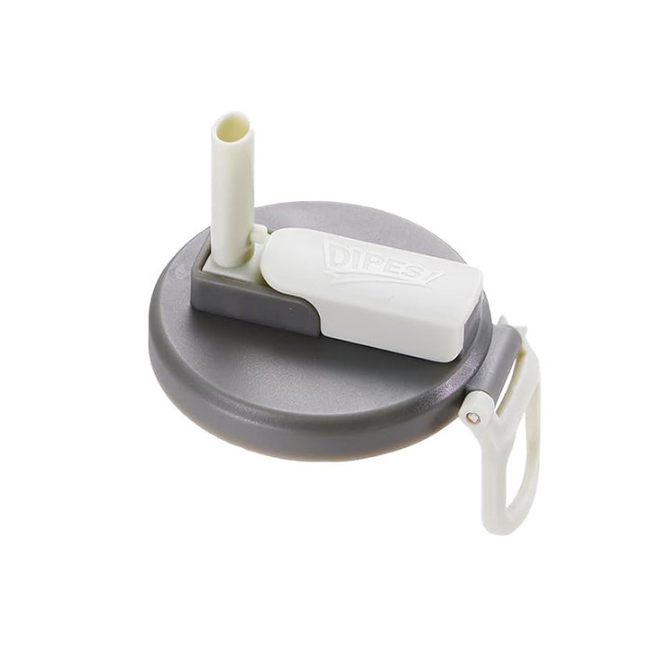 Universal Insulated Bottle Replacement Flip Straw Lid With Locking Carry Loop