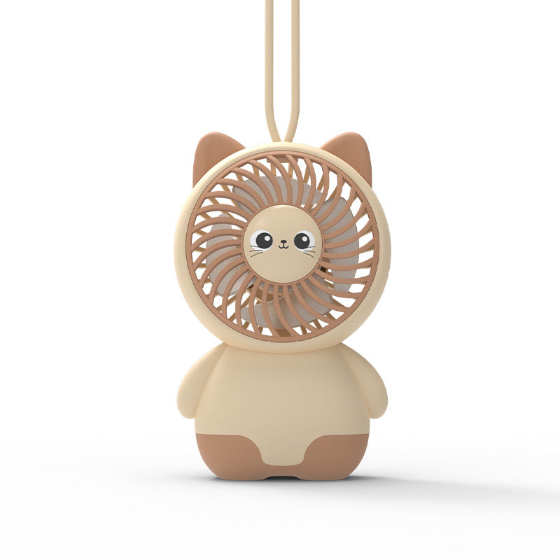 Cute Animal-Themed Handheld Fan Kalsten