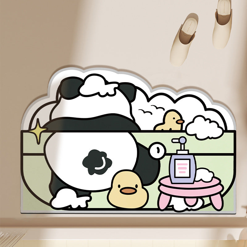 Playful Dog-Themed Mat