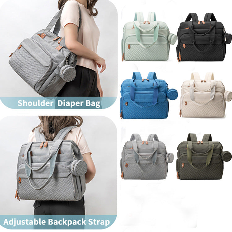 Multifunctional Diaper Backpack Set Kalsten