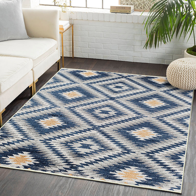 Geometric Pattern Area Rug Kalsten