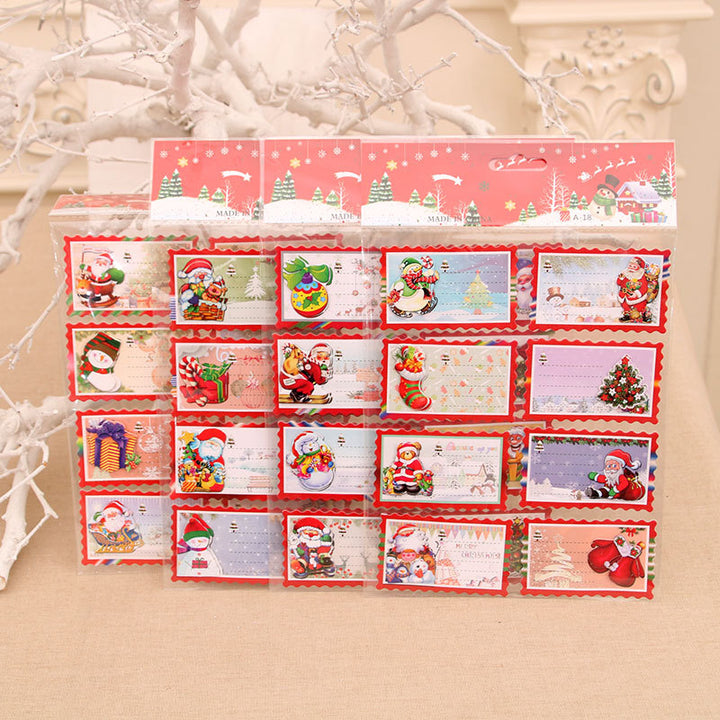 Holiday Greeting Card Stickers Kalsten