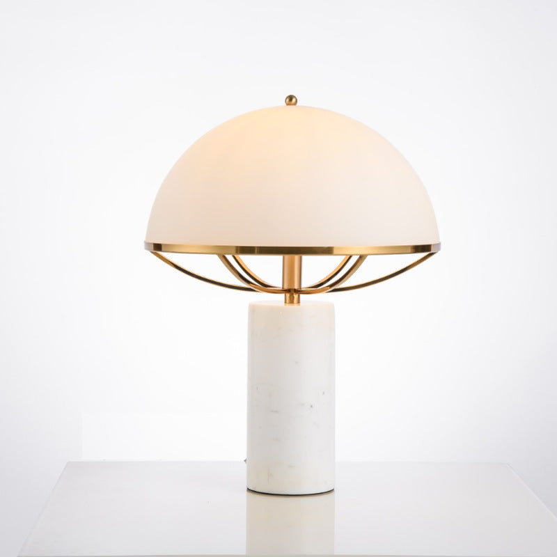 Elegant Decorative Table Lamp with Modern Marble Base