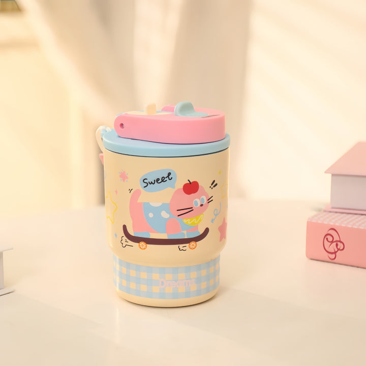 Insulated drinking cups with colorful animal motif Kalsten