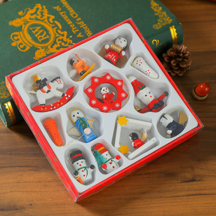 Decorative Christmas Train Figurines Kalsten