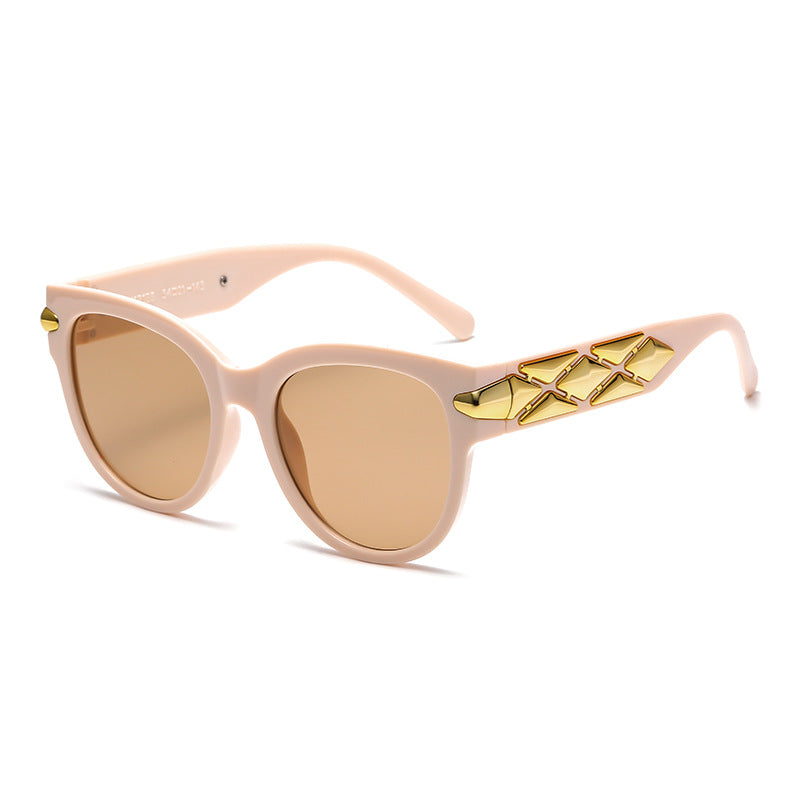 Women's designer sunglasses with innovative, detailed frame Kalsten