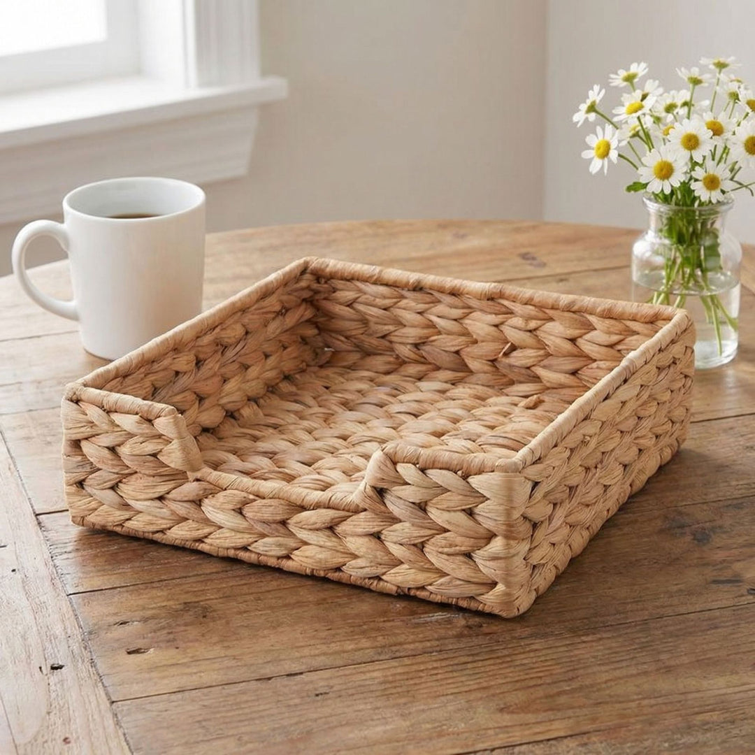 Rustic design storage basket Kalsten