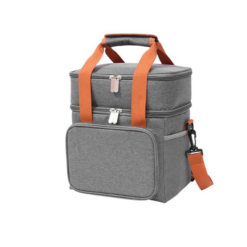Insulated Dual-Compartment Lunch Cooler Kalsten