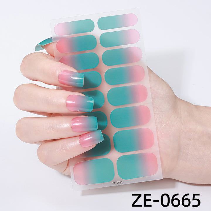 Gradient Gel Nail Wraps