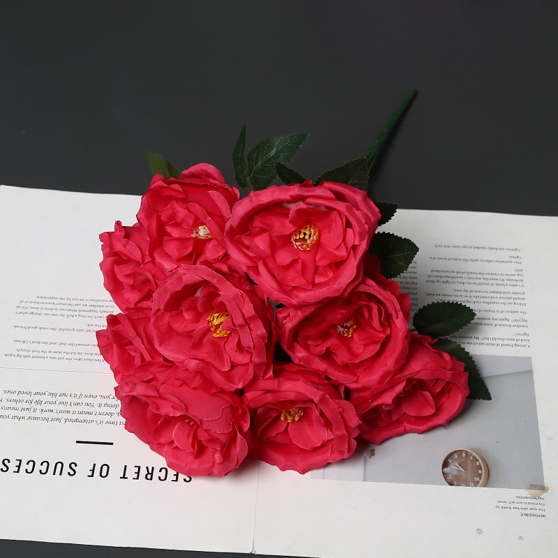 Decorative Artificial Flower Bouquet for Home Display