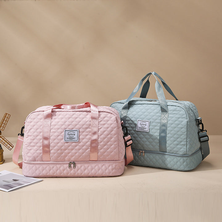 Quilted Travel Weekender Bag