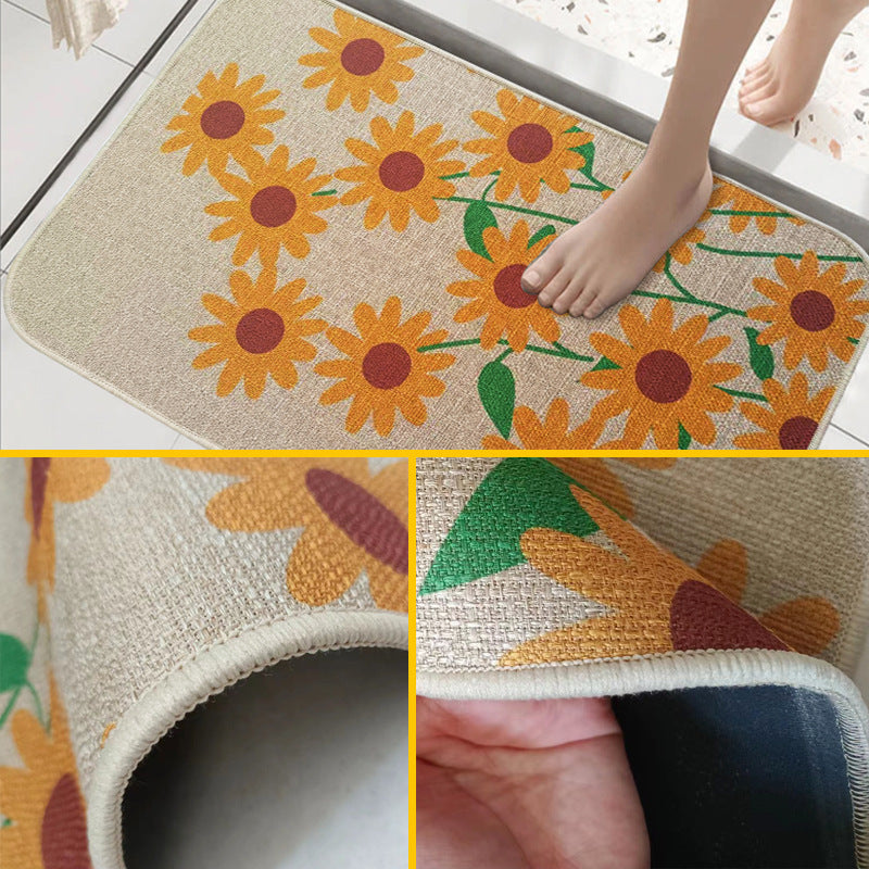 Cat-Themed Non-Slip Bath Mat