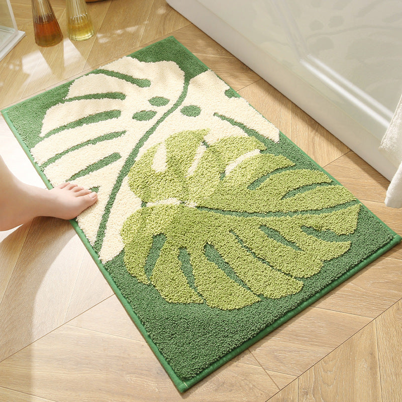 Leaf Pattern Area Rug for Home Decor
