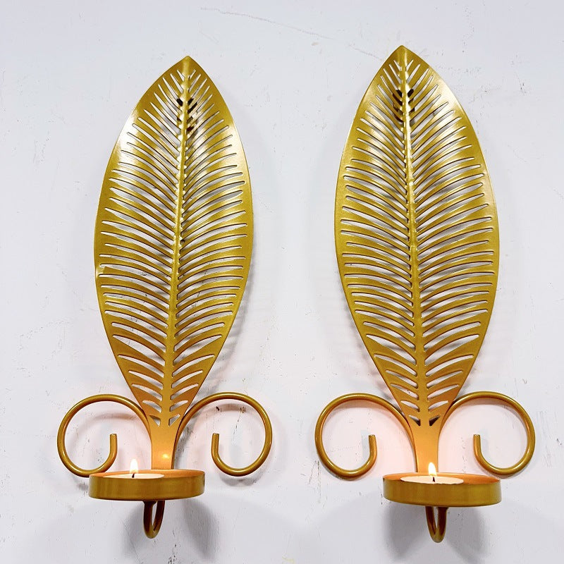 Decorative Leaf Wall Art Holder Kalsten
