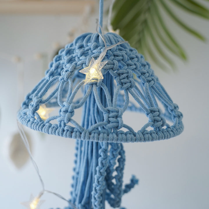 Decorative Macramé Jellyfish Wall Art Kalsten
