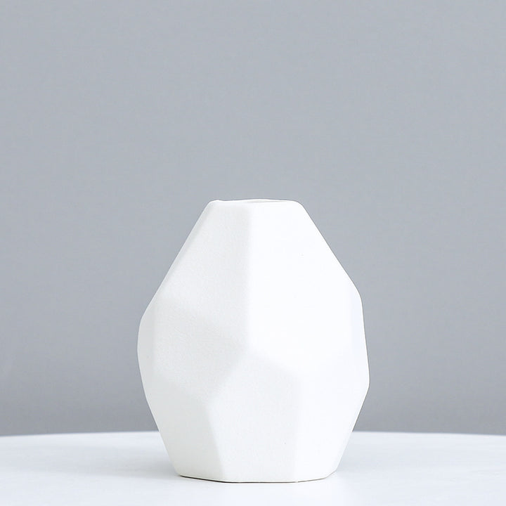 Geometric Decorative Ceramic Vase Kalsten