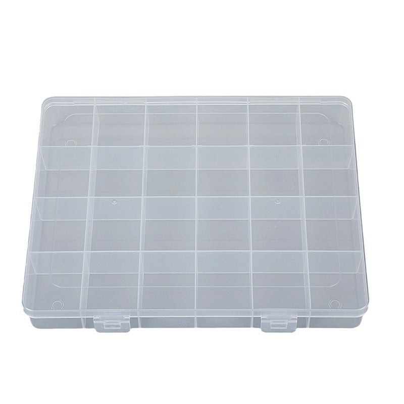 Multi-Divided Clear Craft Storage Organizer Kalsten