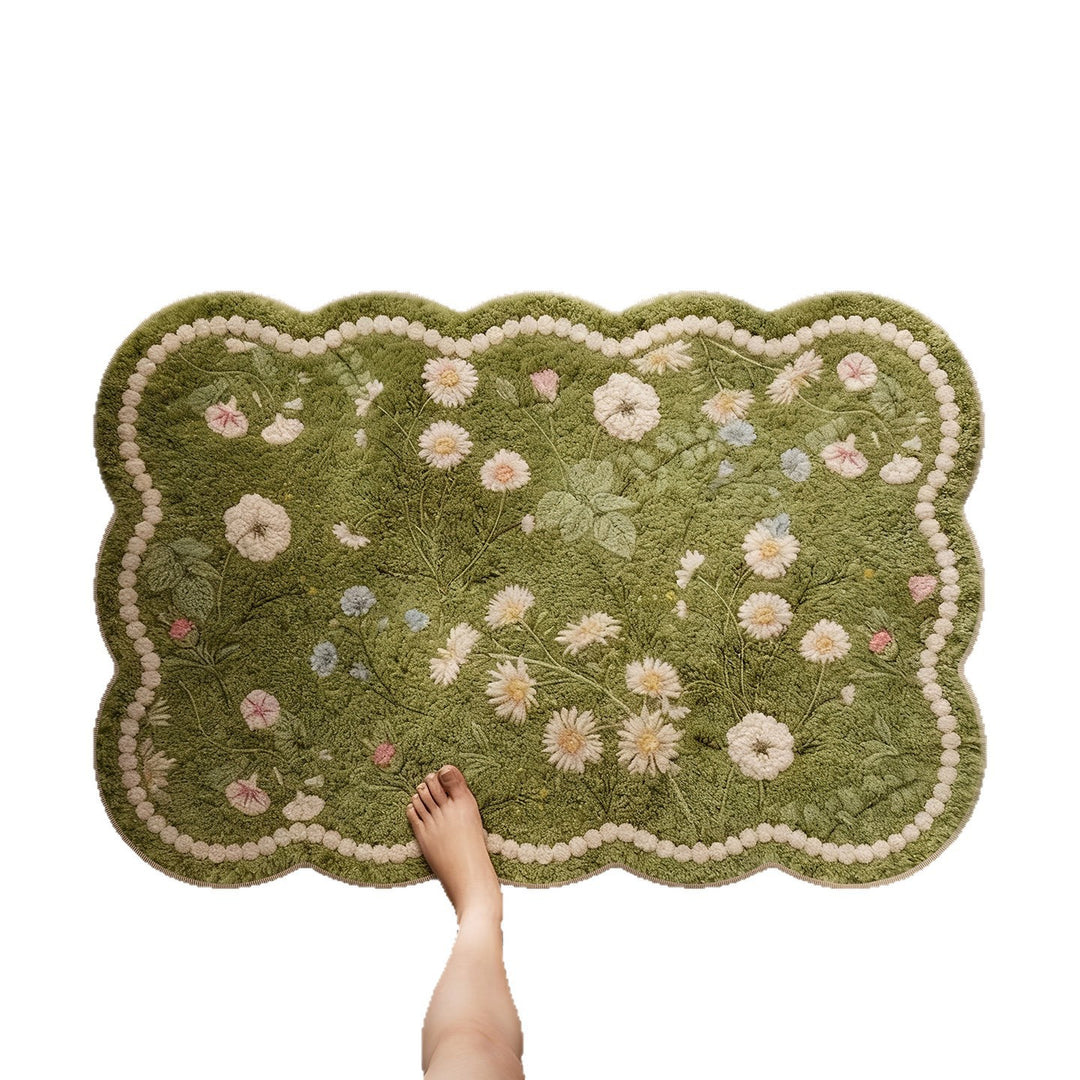 Floral Patterned Area Rug Kalsten