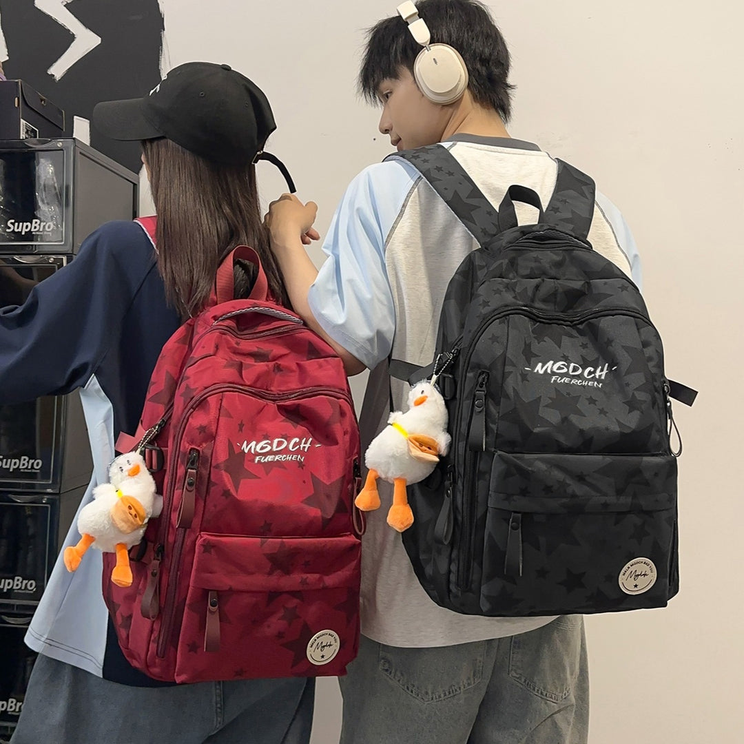 Stylish Star-Patterned Casual Backpack Kalsten 1791205930
