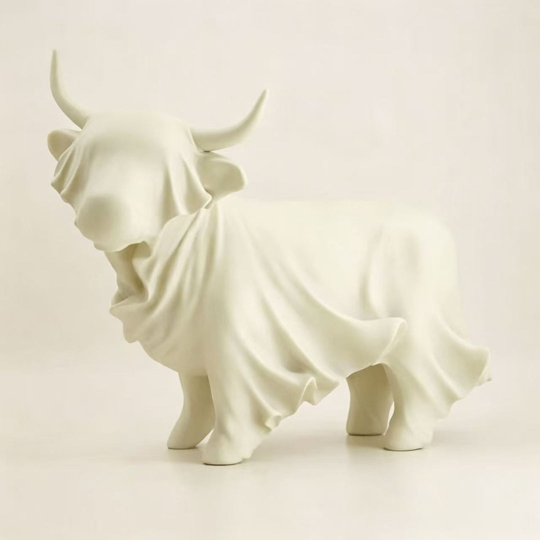 Decorative Cow Figurine Kalsten