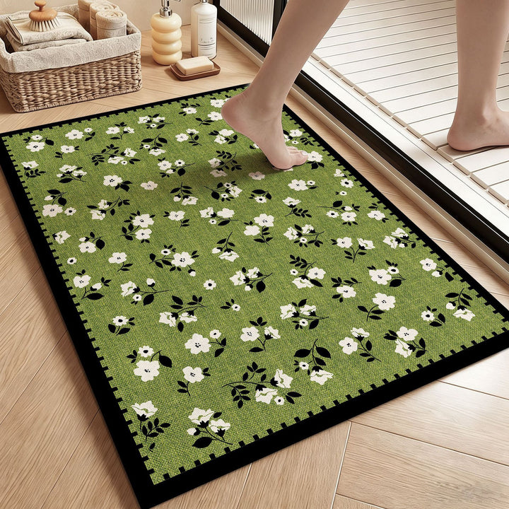 Nature-Inspired Decorative Bath Mat