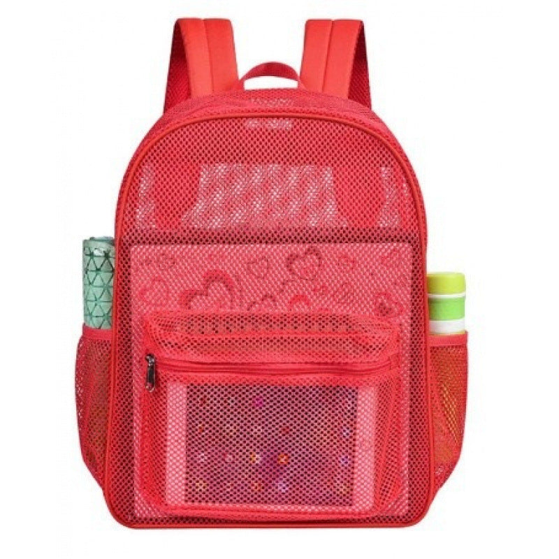 Breathable school backpack with multifunctional exterior pockets Kalsten