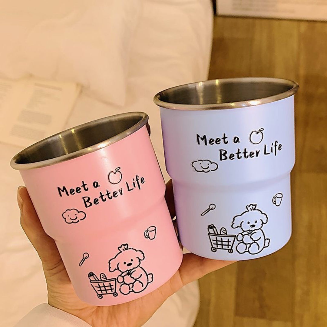 Toothbrush holder with loving animal design Kalsten