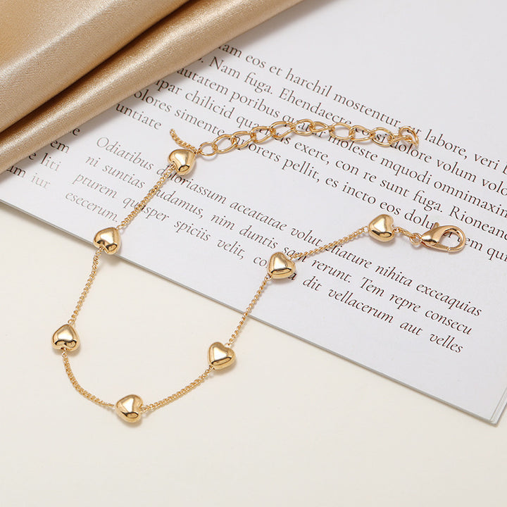 Heart Charm Bracelet Kalsten