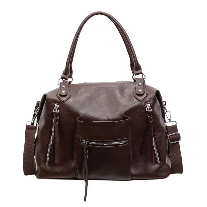 Premium Leather Travel Tote