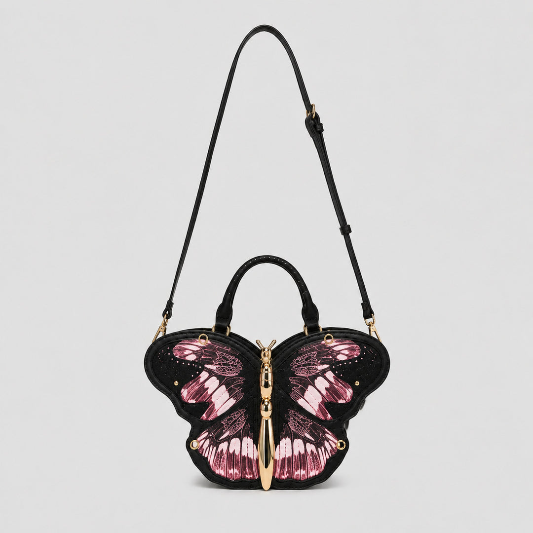 Artistic Butterfly-Shaped Handbag