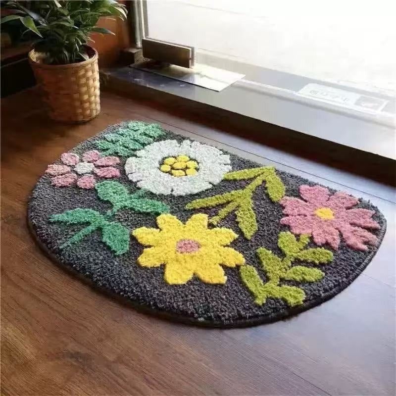 Cute Cat-Themed Bathroom Mat