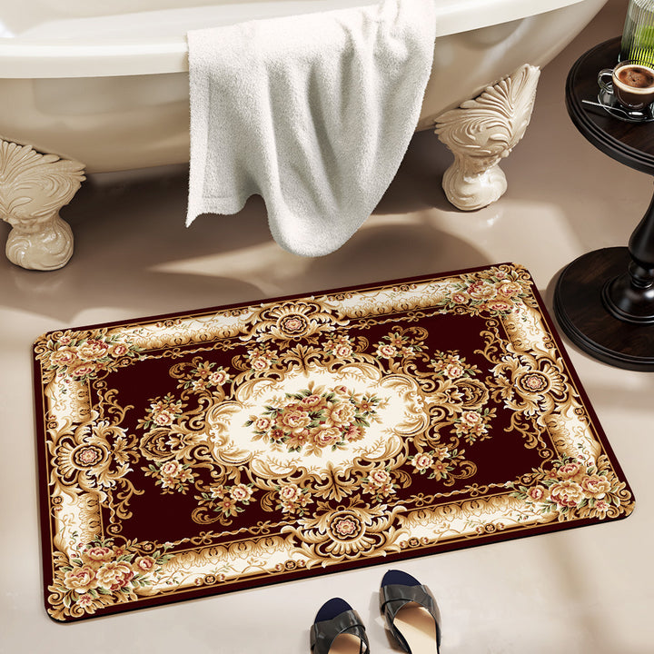 Luxurious Vintage-Inspired Bath Mat Kalsten