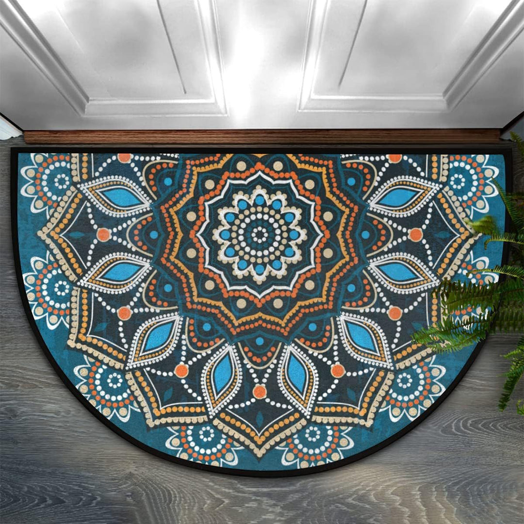 Bohemian Mandala Design Area Mat Kalsten