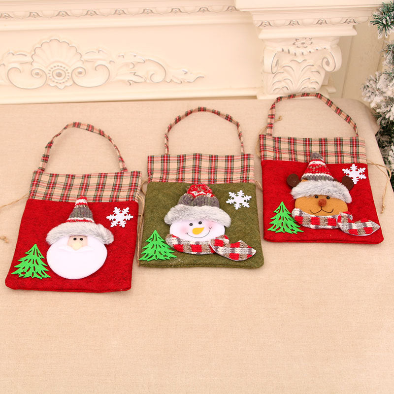 Festive Santa-Themed Gift Tote Kalsten