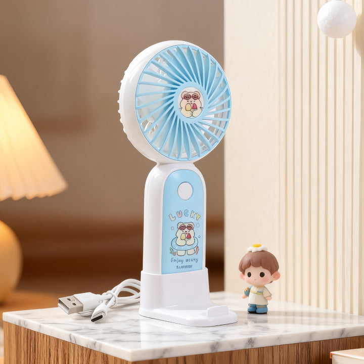 Women Portable Handheld Fan with Cute Design Kalsten