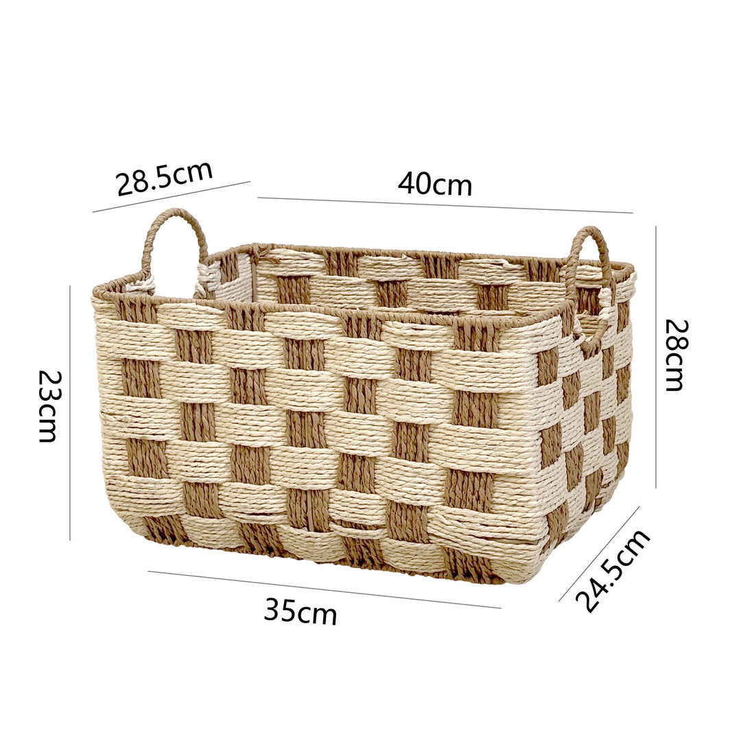 Storage basket with handles Kalsten