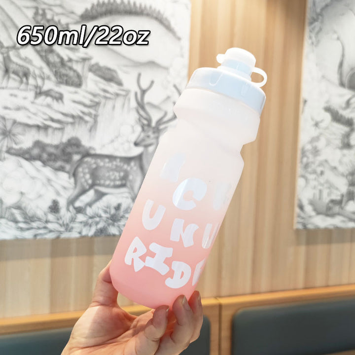 Women's sporty water bottle with flexible leak protection technology Kalsten